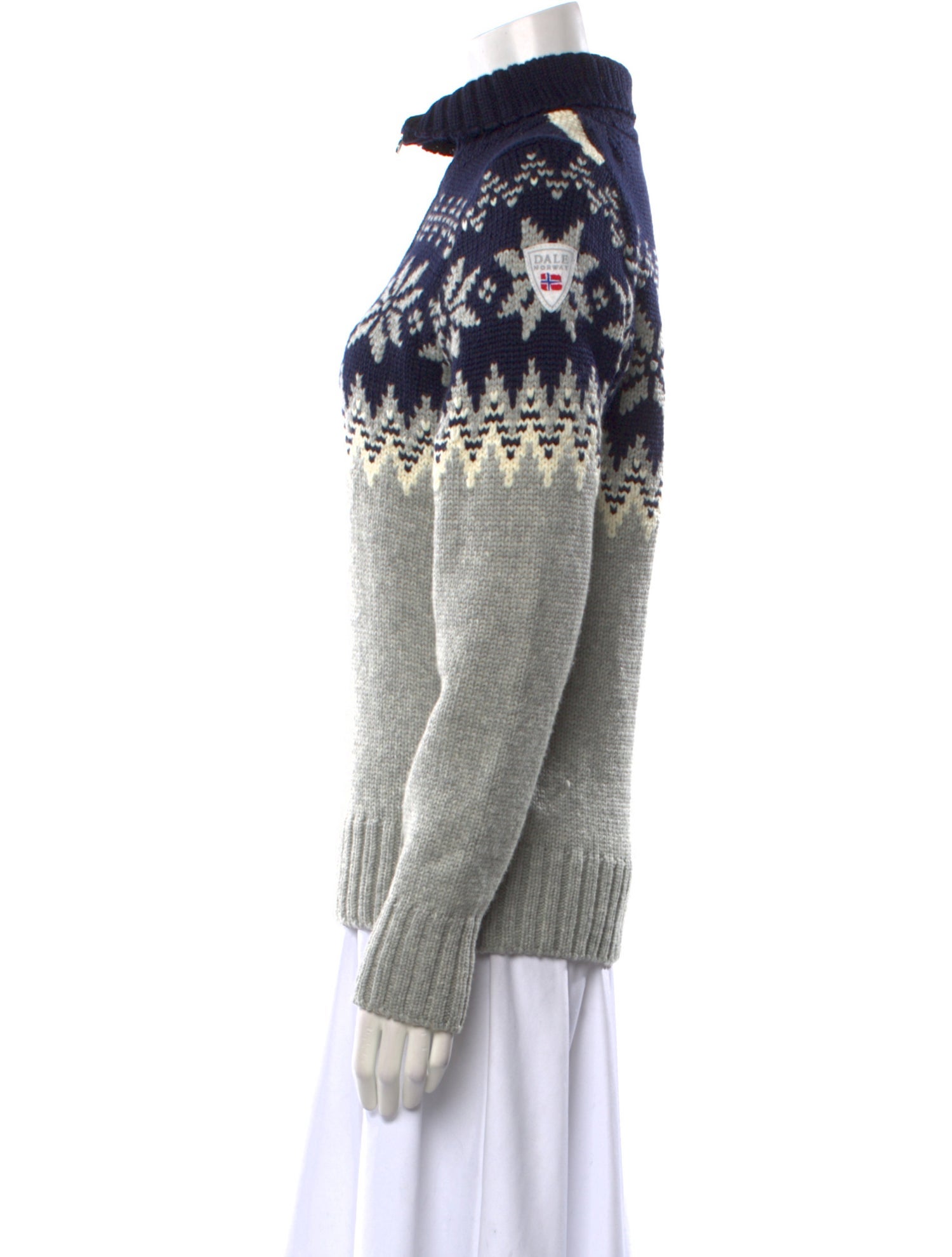 Dale of Norway Wool Printed Sweater