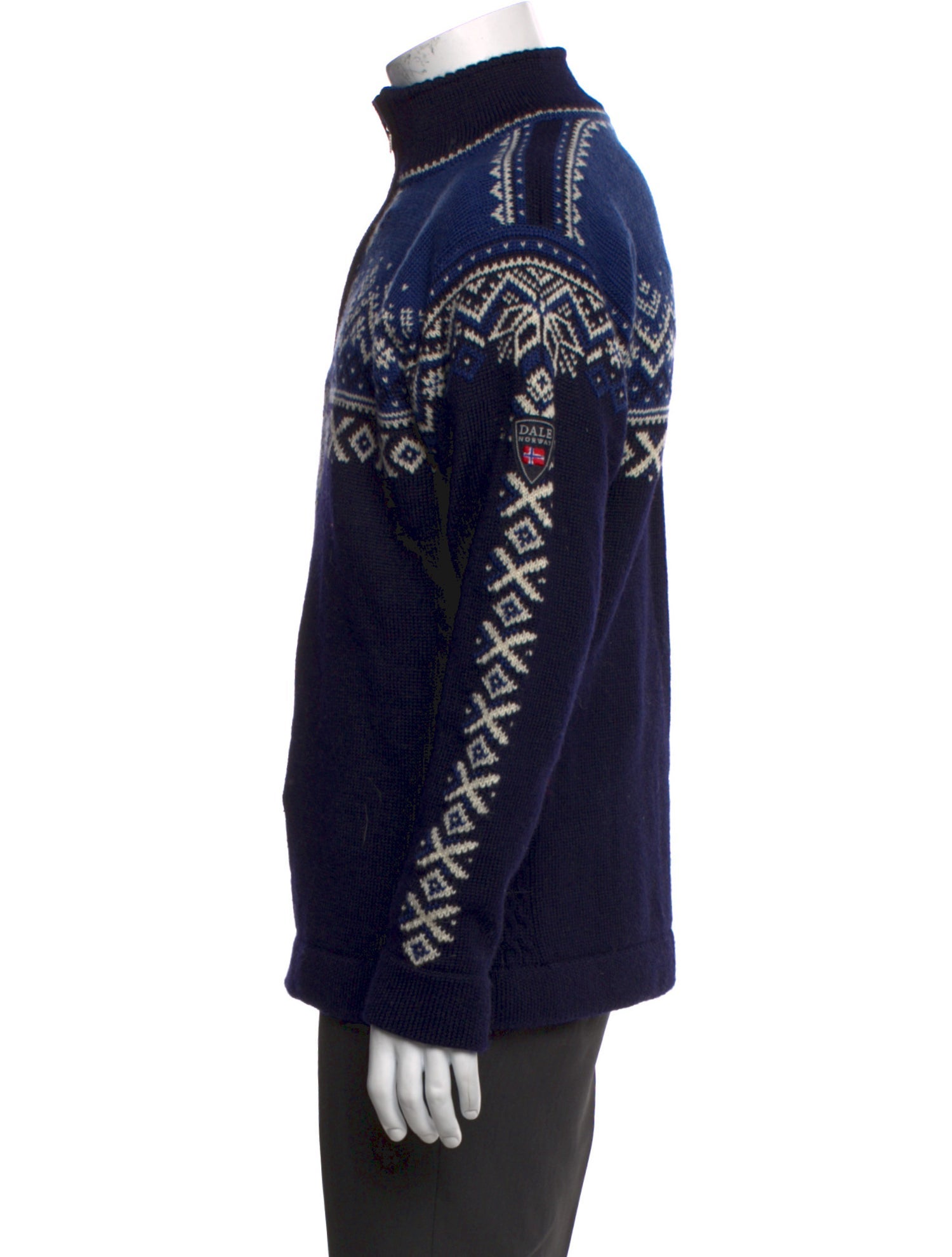 Dale of Norway Wool Printed Pullover