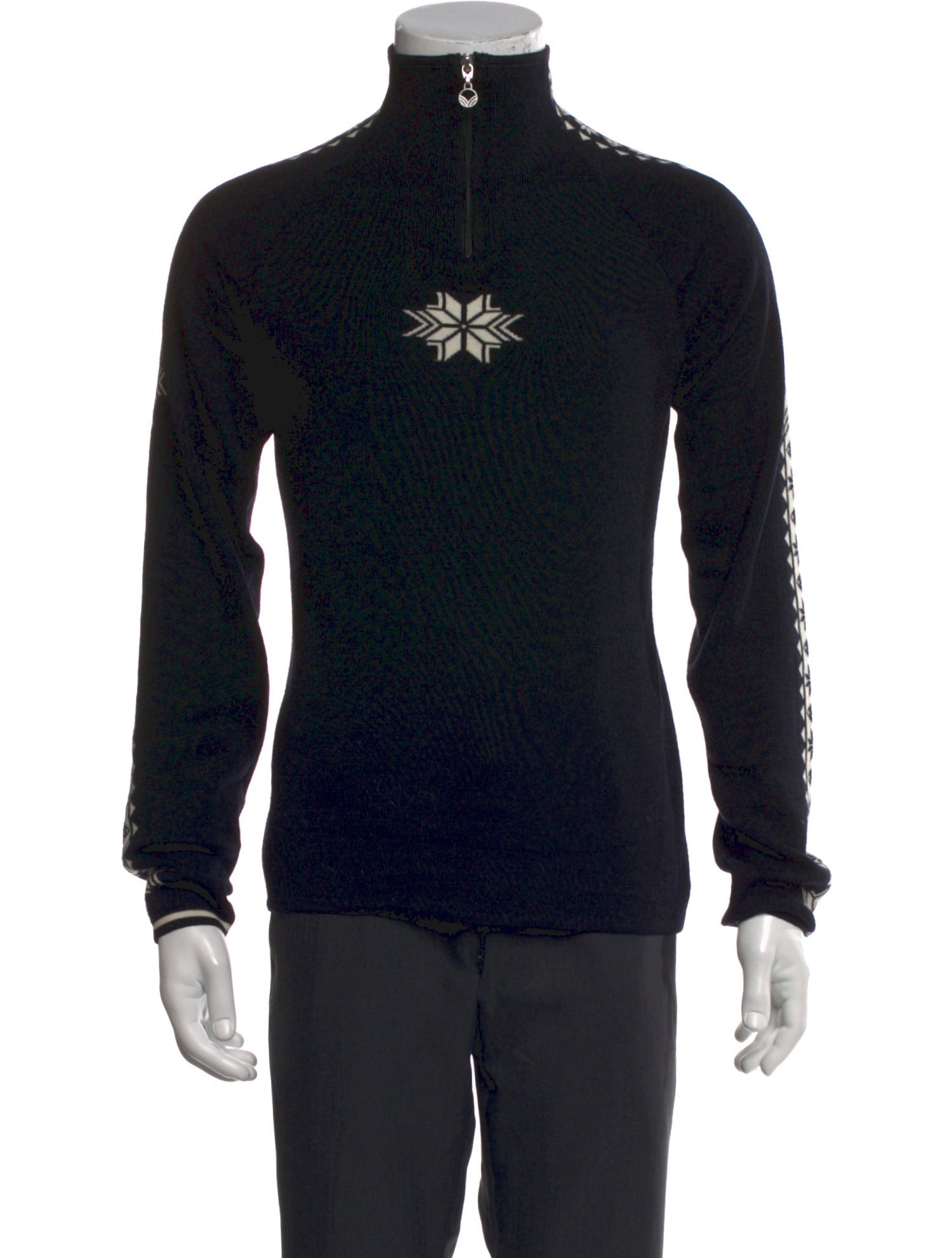 Dale of Norway Merino Wool Graphic Print Pullover