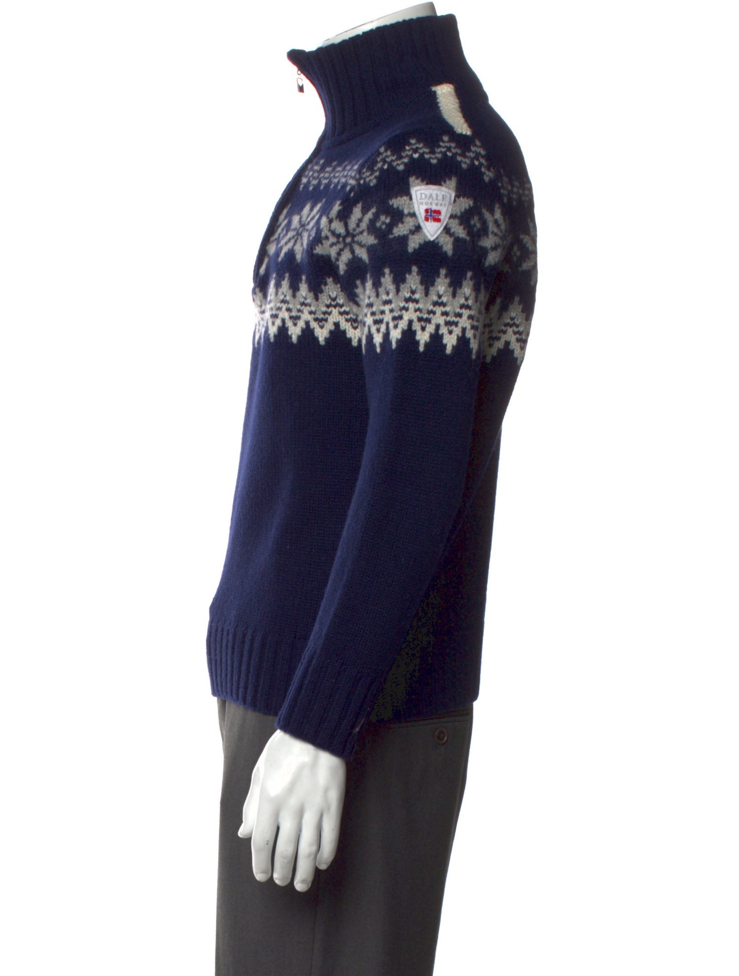 Dale of Norway Merino Wool Printed Pullover