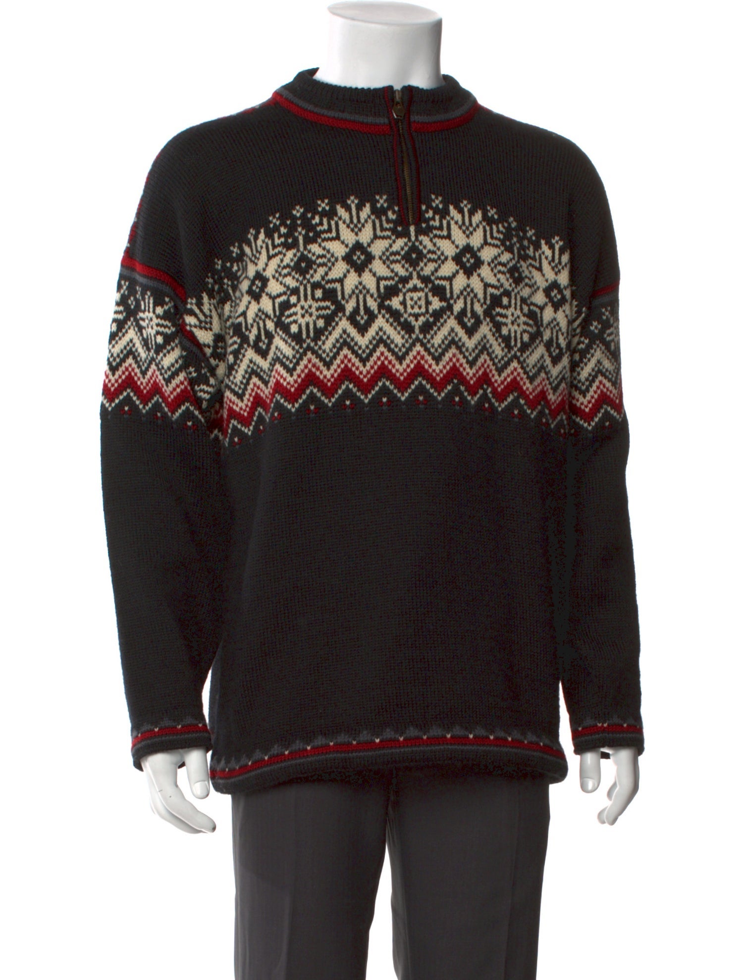 Dale of Norway Wool Printed Pullover