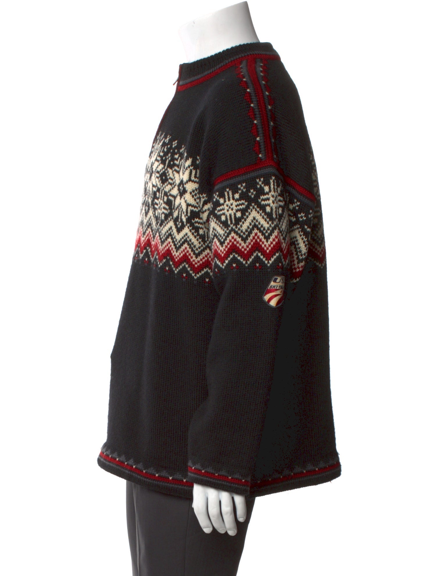 Dale of Norway Wool Printed Pullover