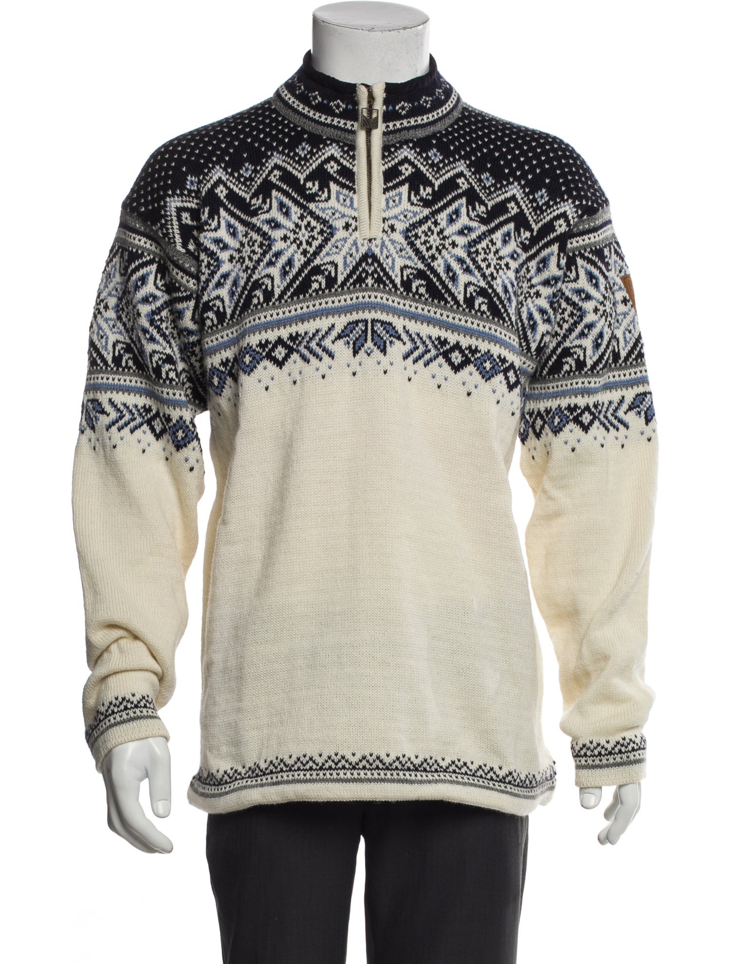 Dale of Norway Wool Printed Cardigan