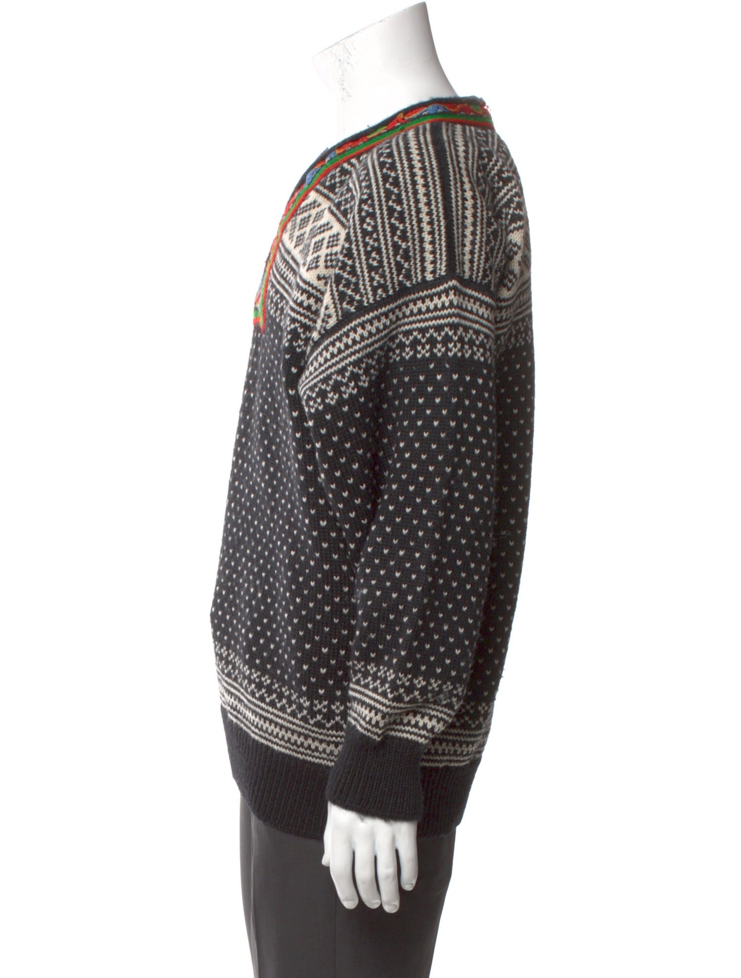 Dale of Norway Wool Printed Pullover