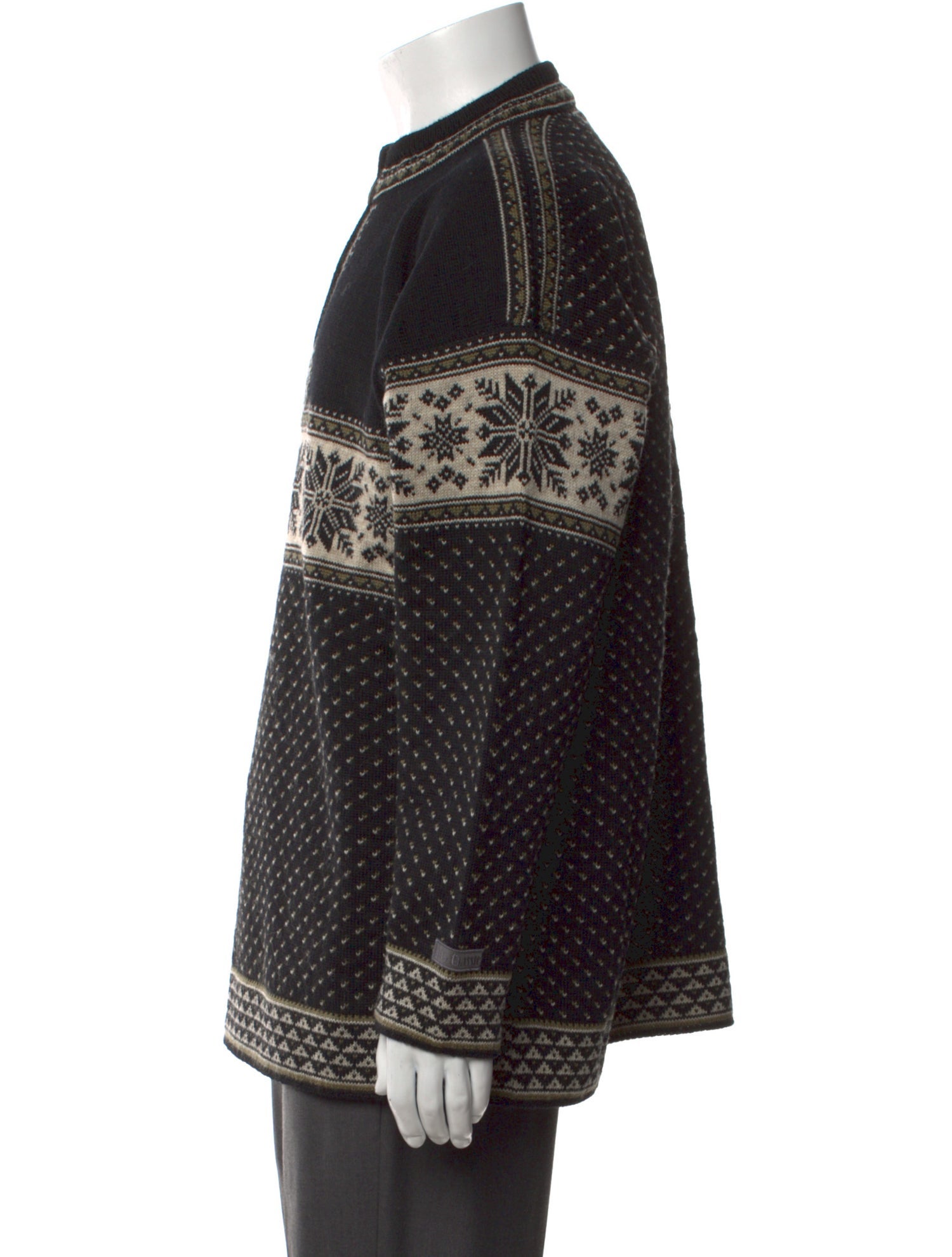 Dale of Norway Wool Patterned Pullover