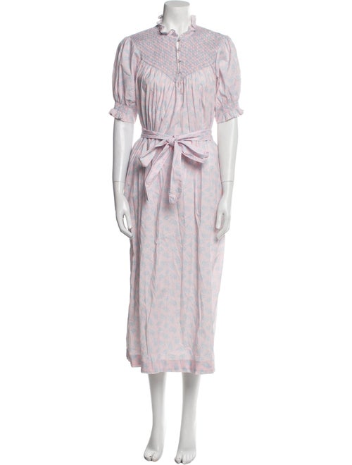 dondolo Printed Long Dress