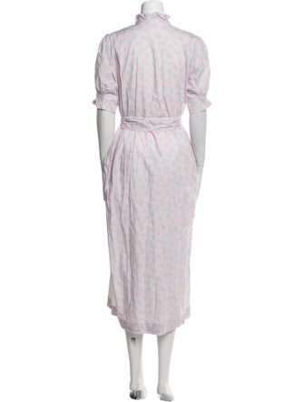 dondolo Printed Long Dress