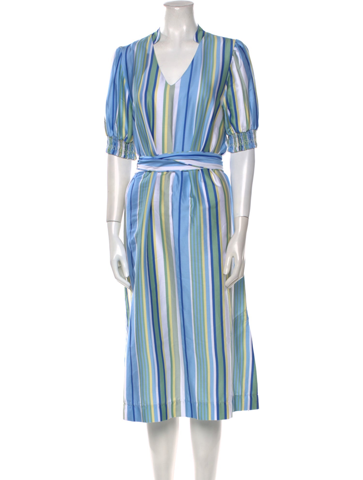 dondolo Striped Midi Length Dress w/ Tags