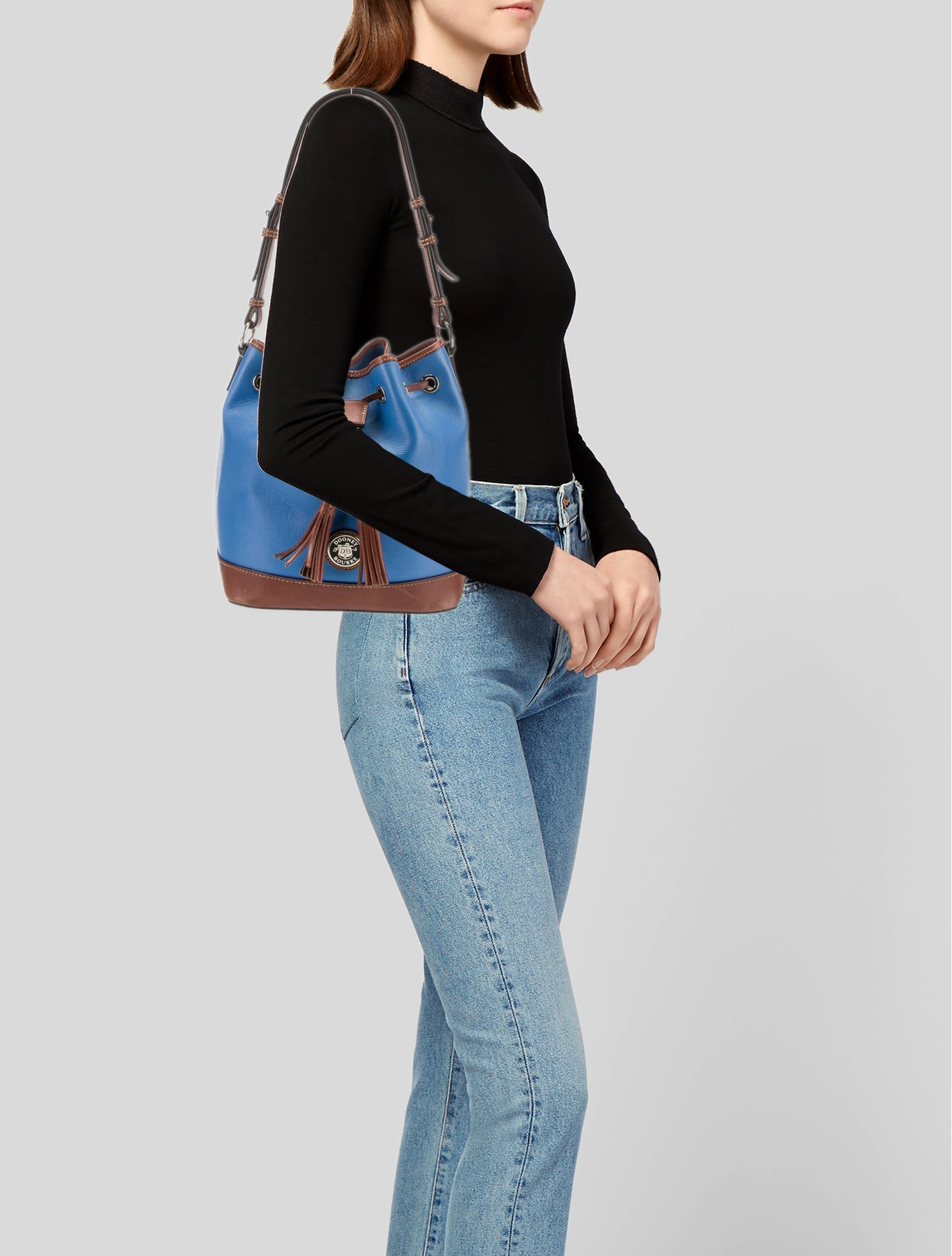 Dooney & Bourke Leather Bucket Bag