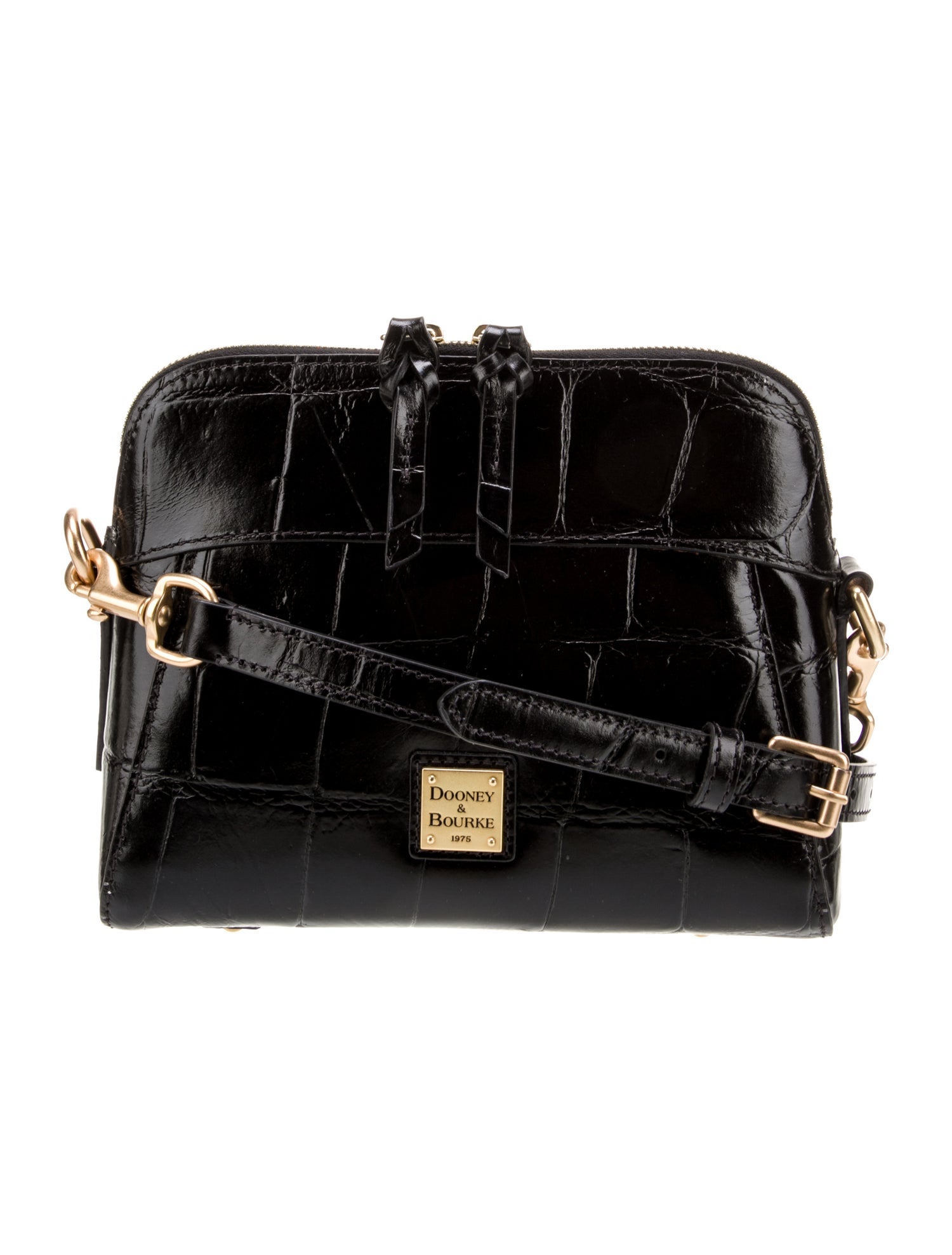 Dooney & Bourke Embossed Leather Crossbody Bag w/ Tags