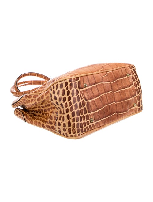 Dooney & Bourke Embossed Leather Top Handle Bag