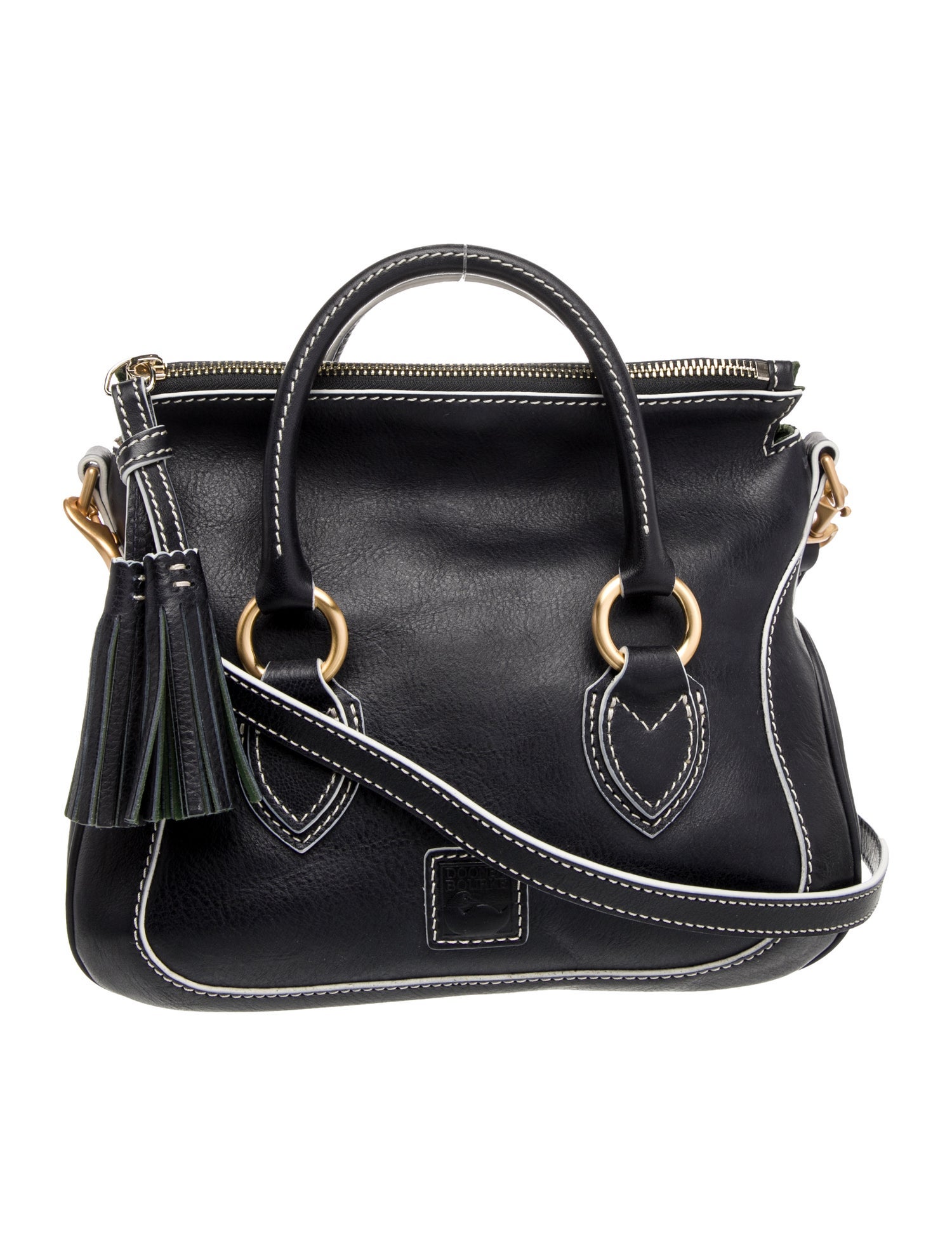 Dooney & Bourke Leather Top Handle Bag