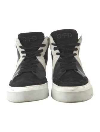 OTD Leather Printed Sneakers