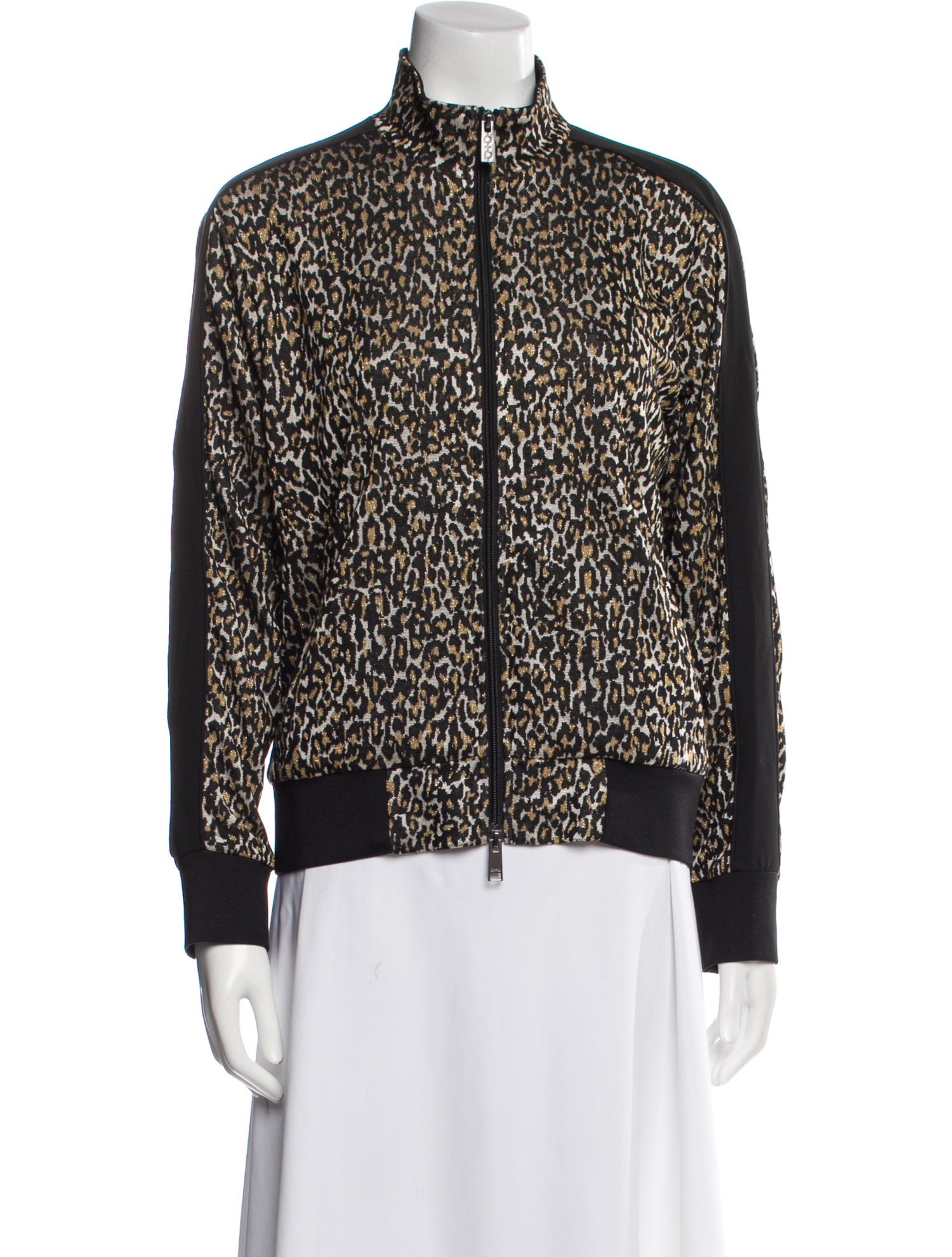 OTD Animal Print Bomber Jacket w/ Tags