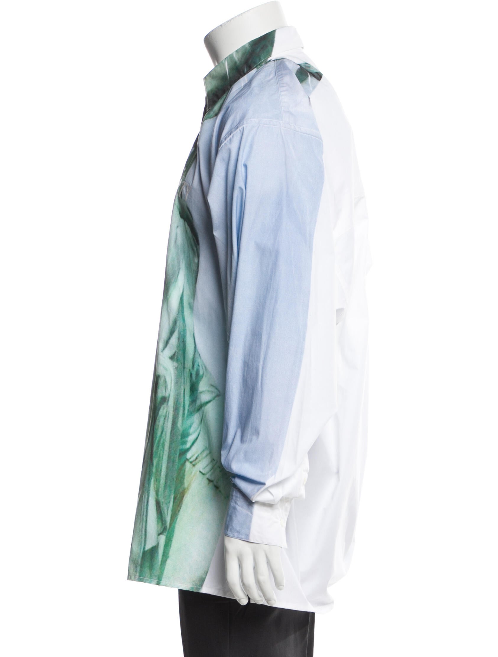 Doublet Graphic Print Long Sleeve Shirt