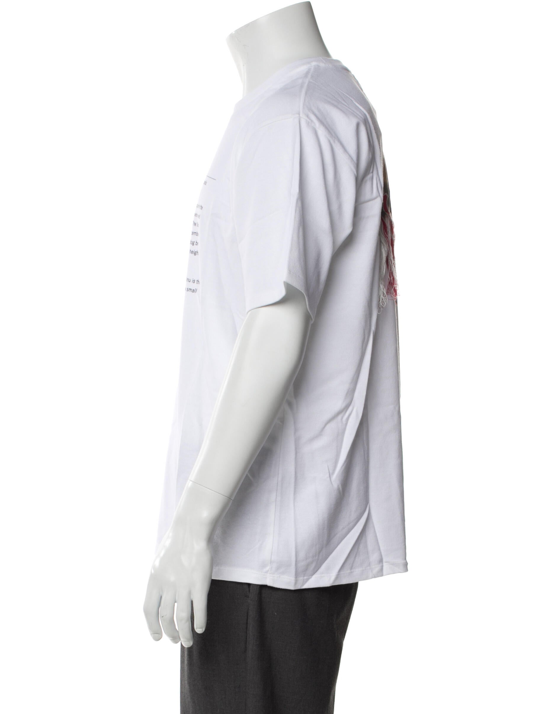 Doublet Graphic Print Crew Neck T-Shirt w/ Tags