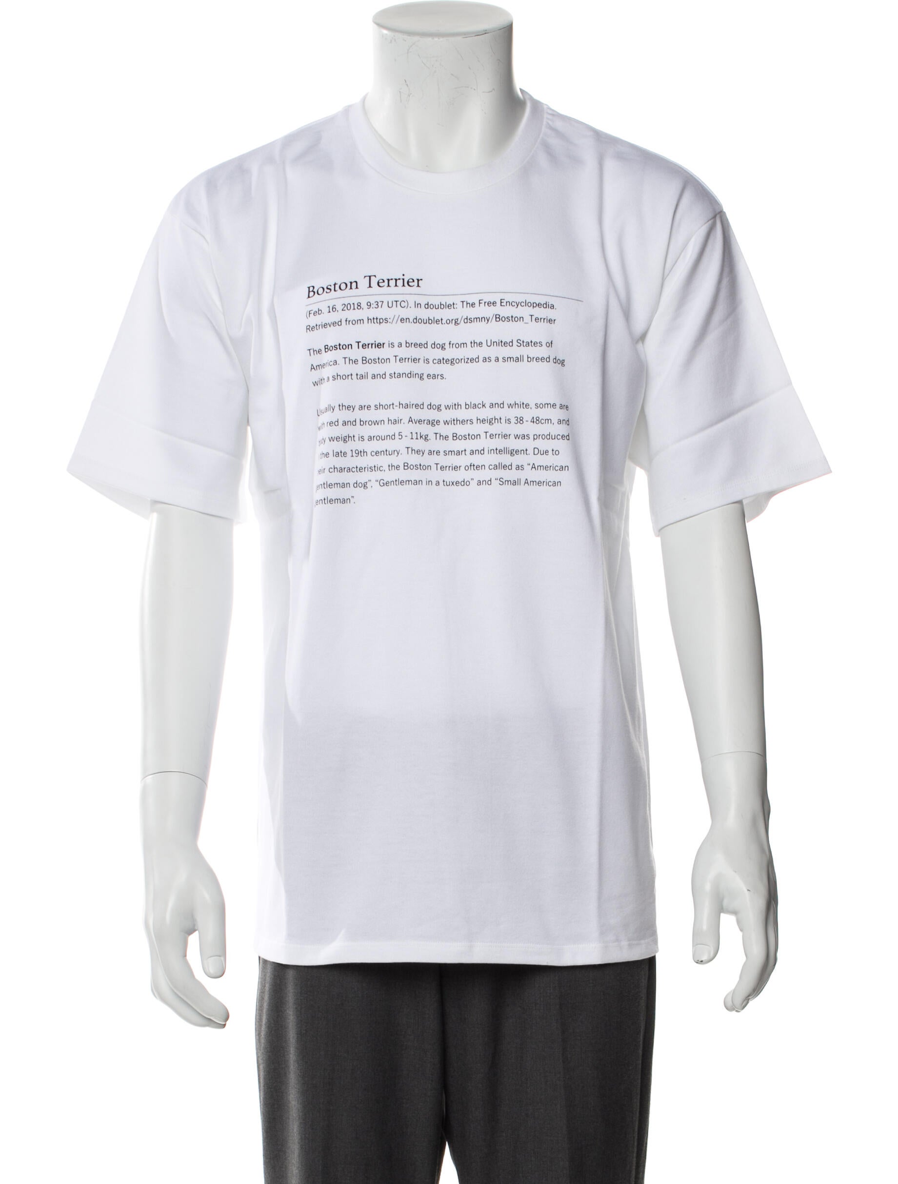 Doublet Graphic Print Crew Neck T-Shirt w/ Tags