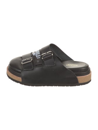 Doublet Leather Slides