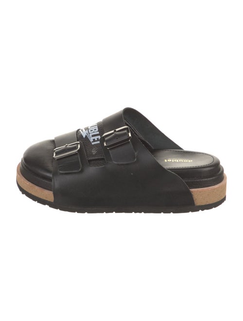 Doublet Leather Slides