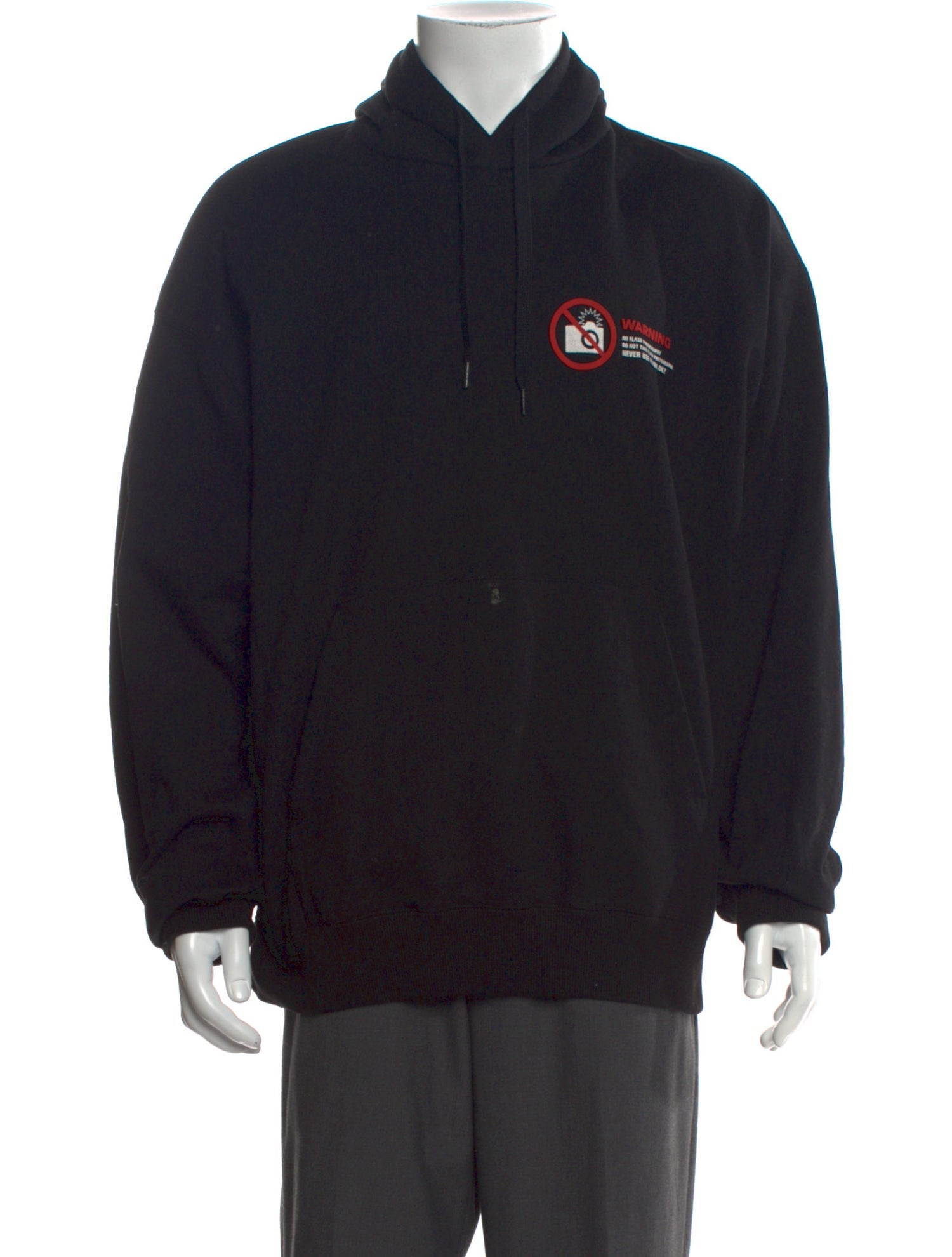 Doublet Graphic Print Crew Neck Hoodie