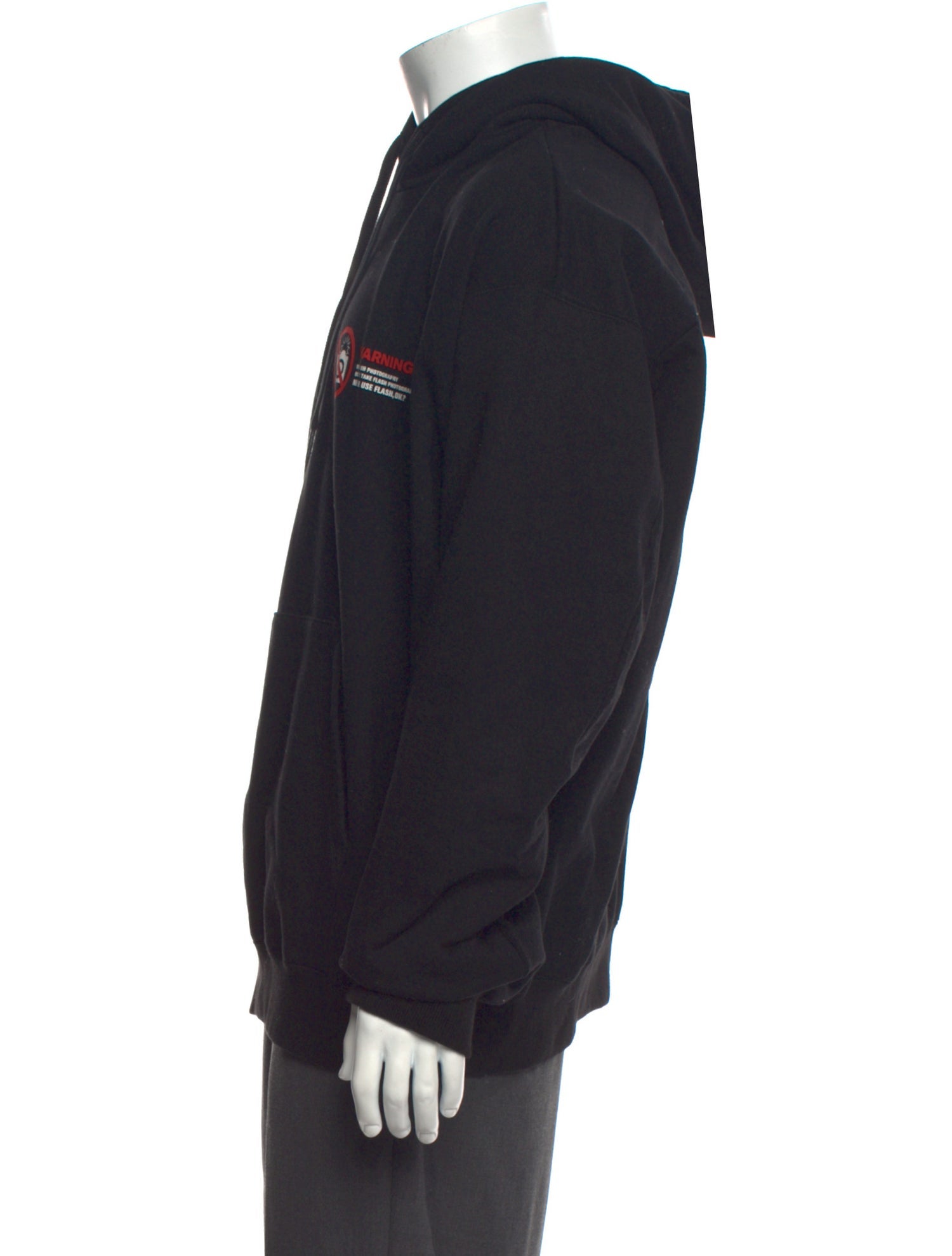 Doublet Graphic Print Crew Neck Hoodie