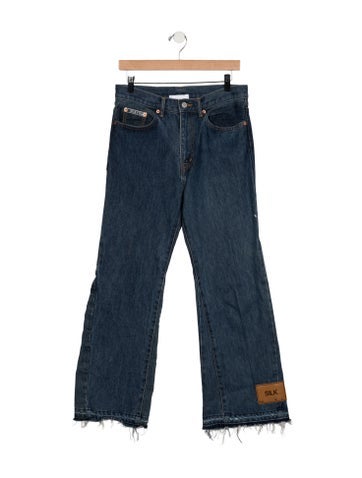 Pre-owned Doublet Straight-leg Jeans In Blue