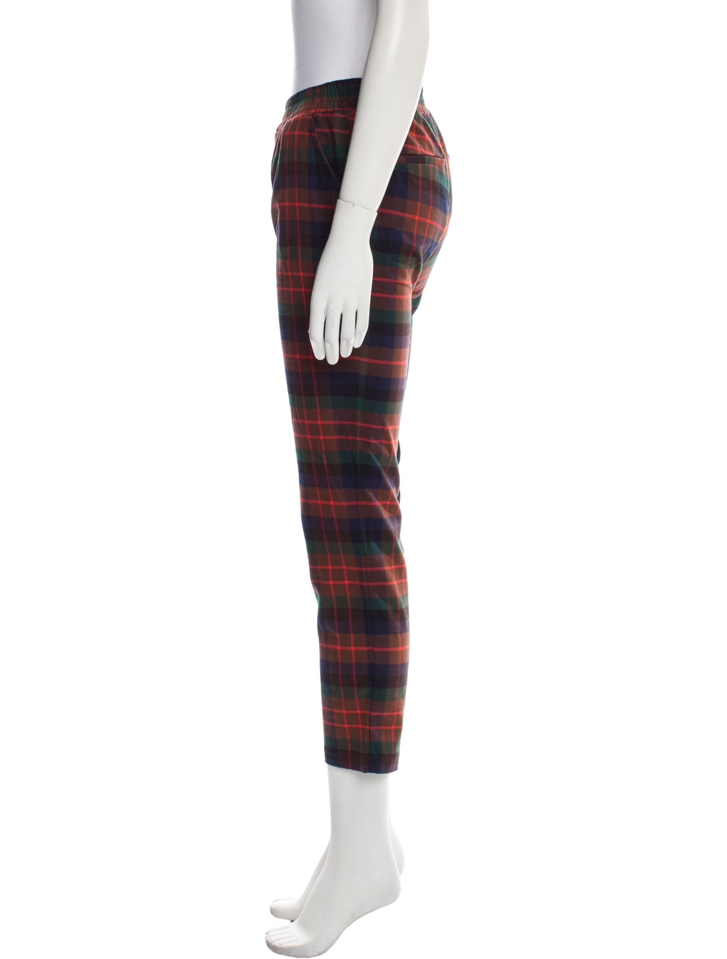 Douuod Plaid Print Straight Leg Pants w/ Tags