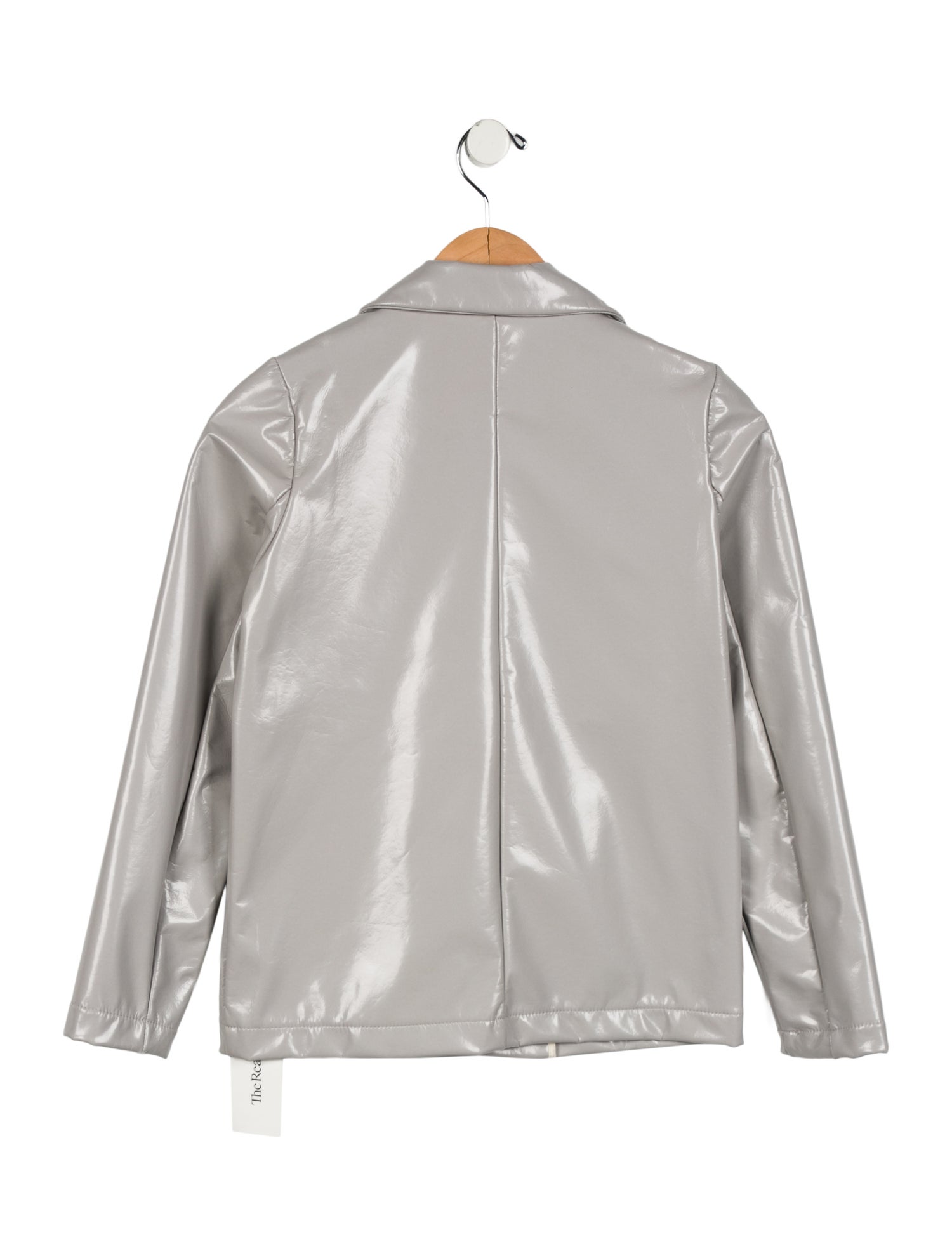 Douuod Girls Faux Leather Double Breasted Coats w/Tags