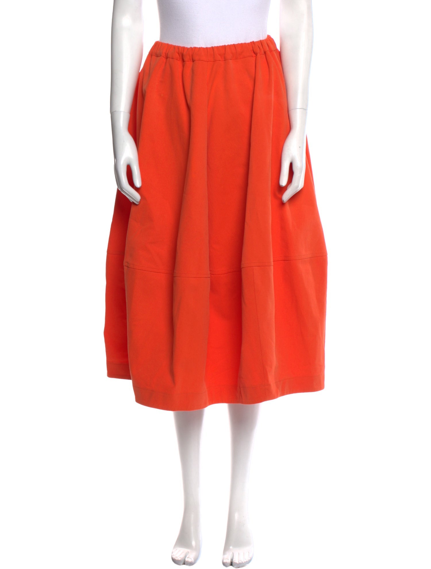 Dovima Paris KneeLength Skirt Orange Skirts, Clothing WDOVM20784