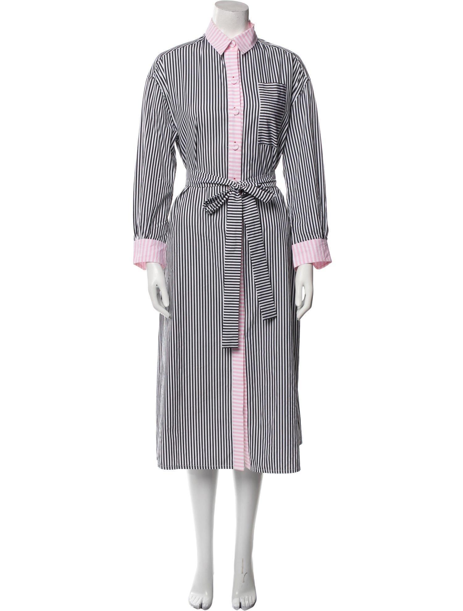 Dovima Paris Striped Long Dress