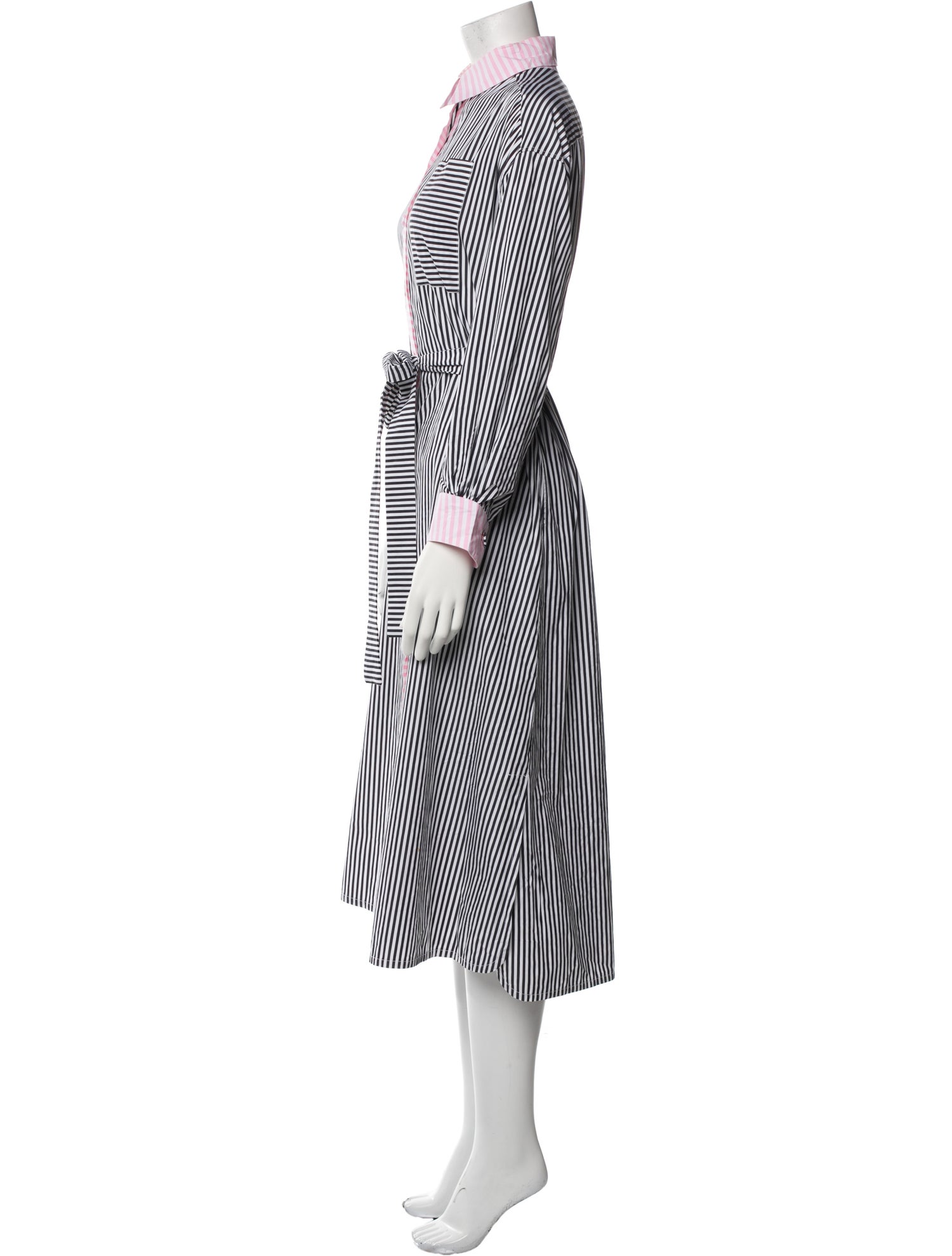 Dovima Paris Striped Long Dress