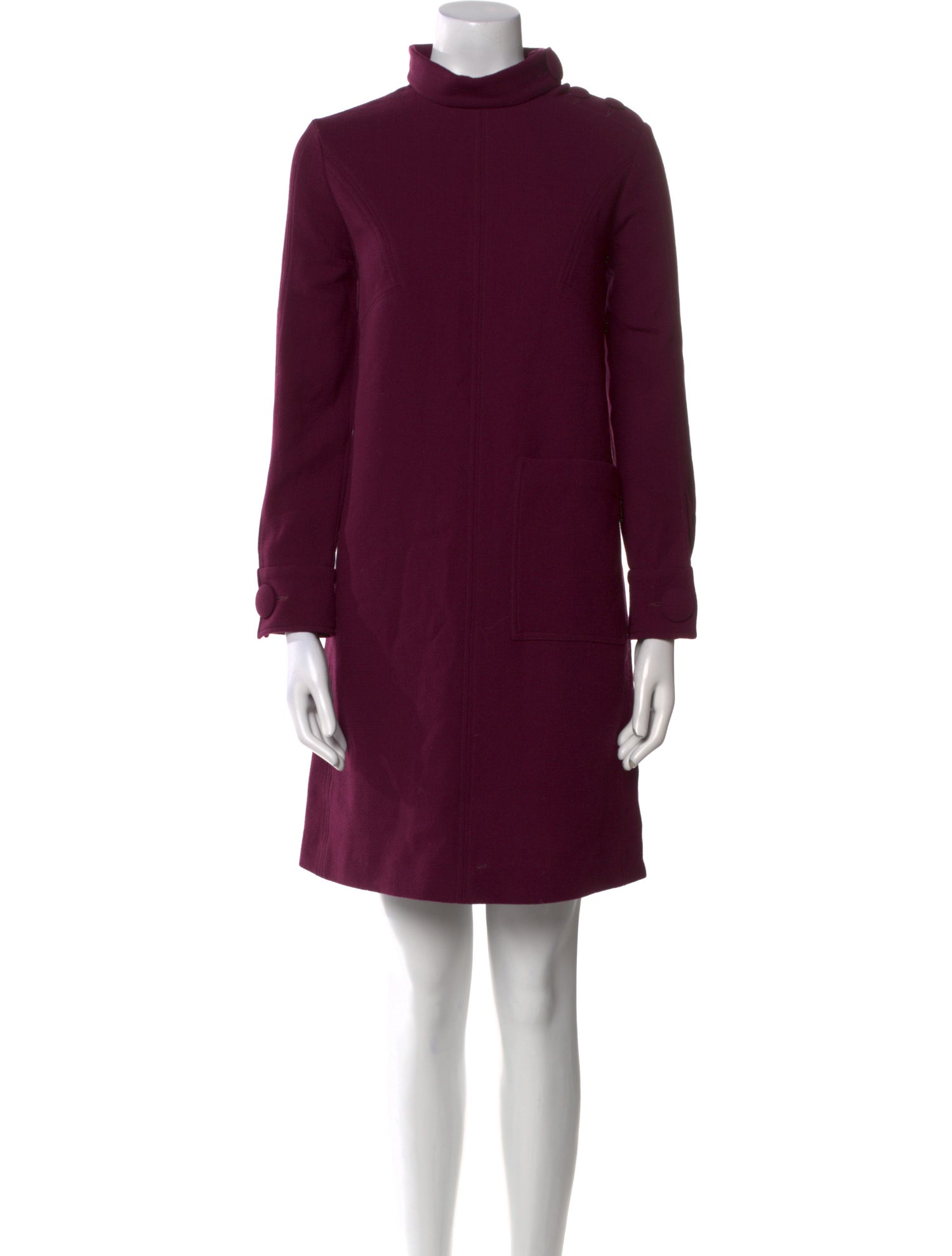 Dovima Paris Wool Mini Dress