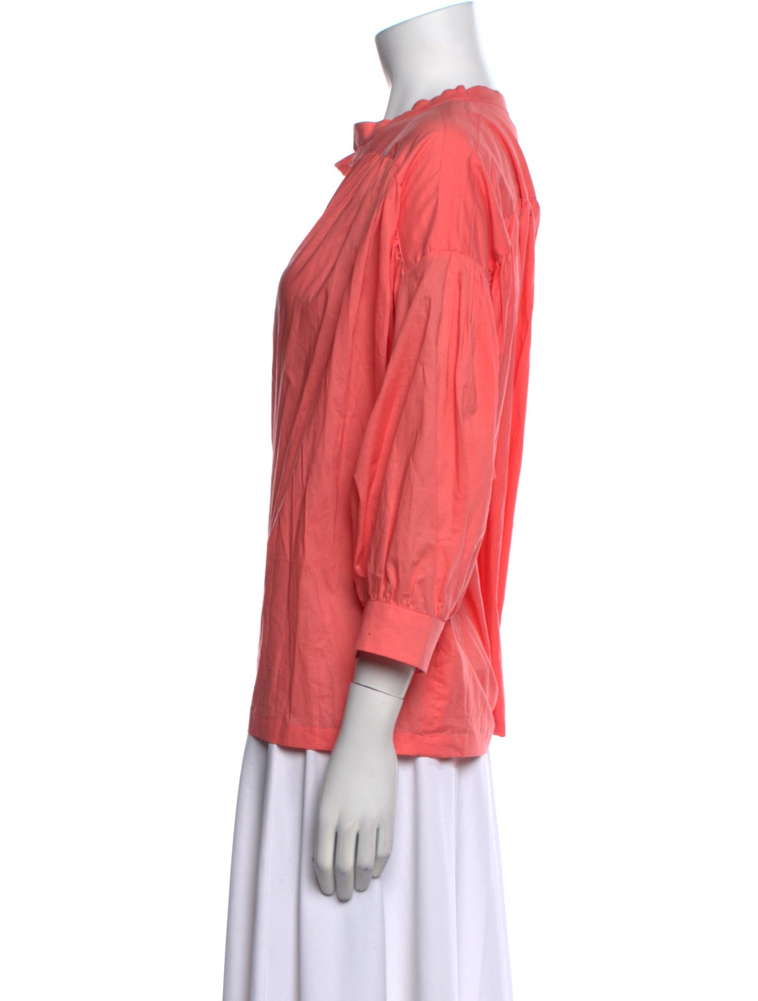 Dovima Paris V-Neck Long Sleeve Blouse