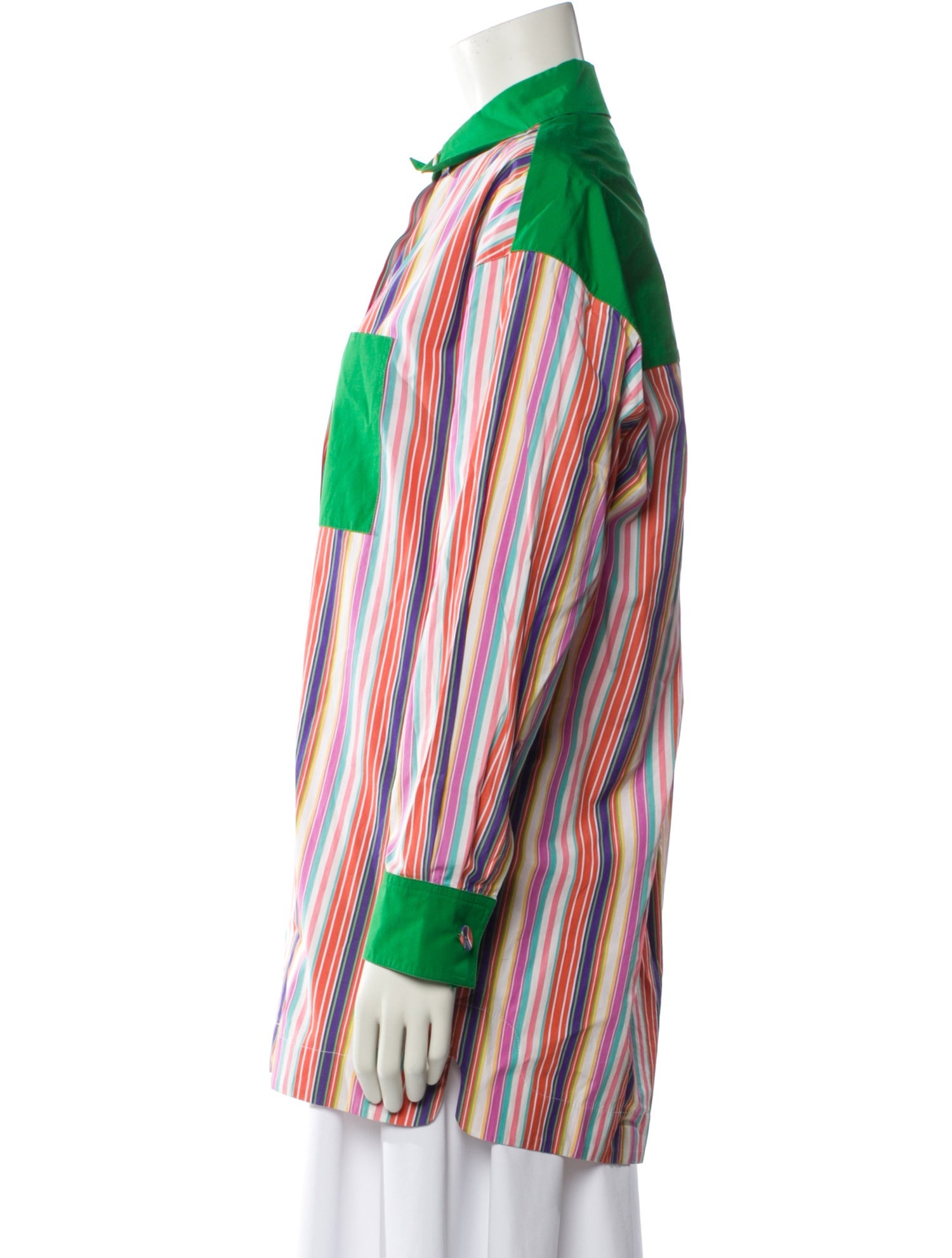 Dovima Paris Striped Long Sleeve Tunic