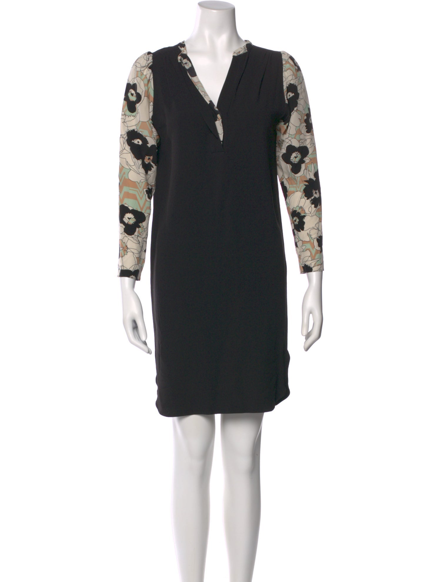 Dovima Paris V-Neck Mini Dress