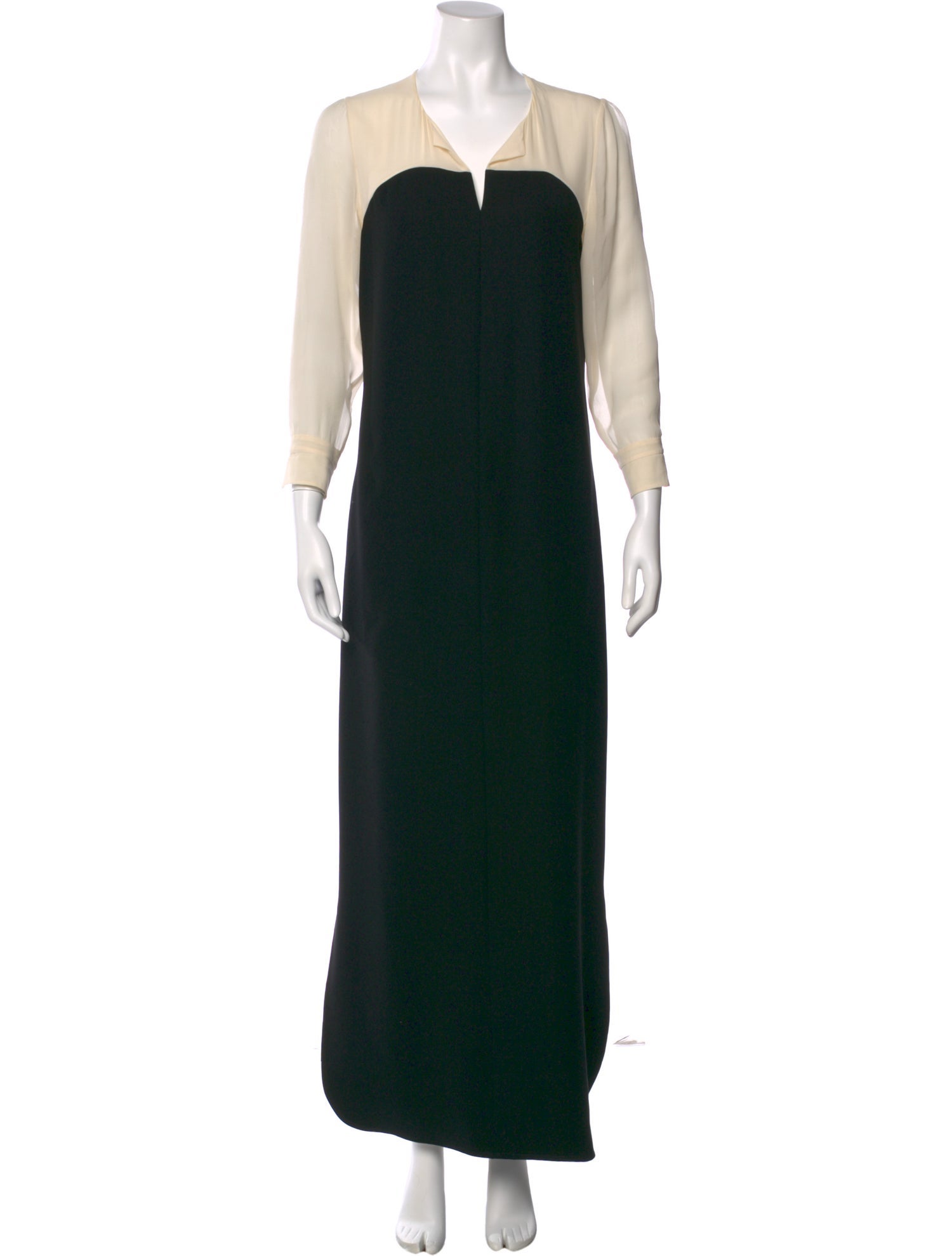 Dovima Paris V-Neck Long Dress