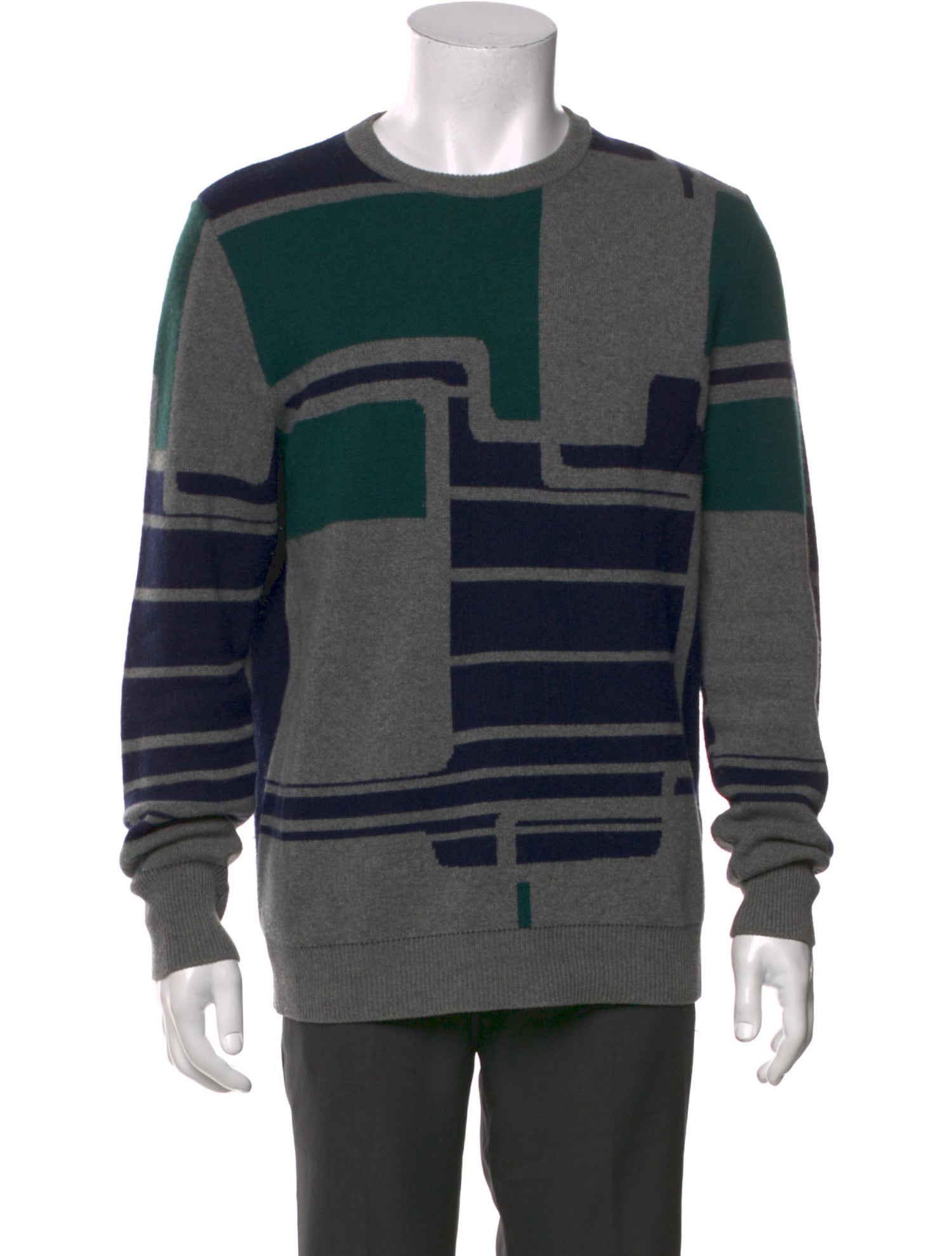 Doppiaa Printed Crew Neck Pullover