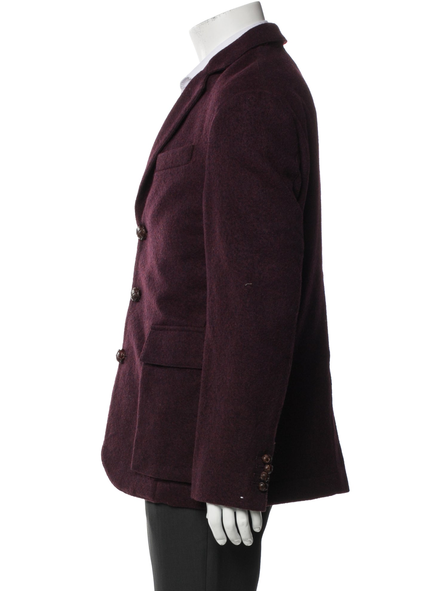 Doppiaa Wool Peacoat