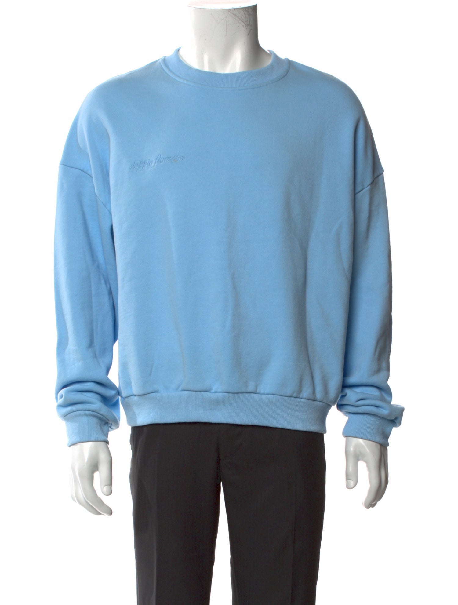Doppiaa Crew Neck Long Sleeve Pullover