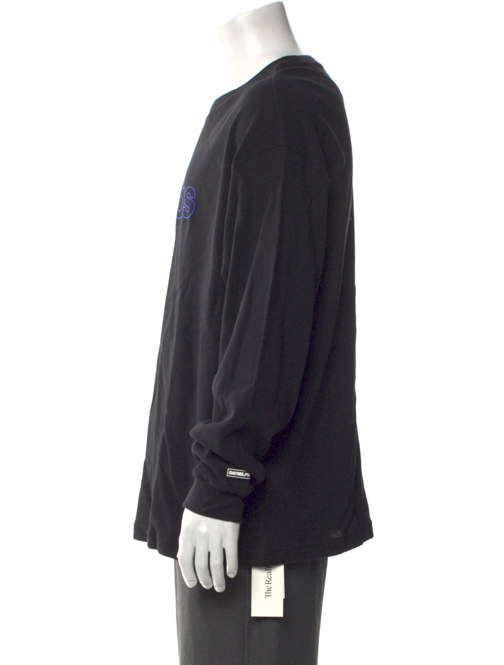 Daniel Patrick x Adidas Pullover Black Graphic Pr… - image 2