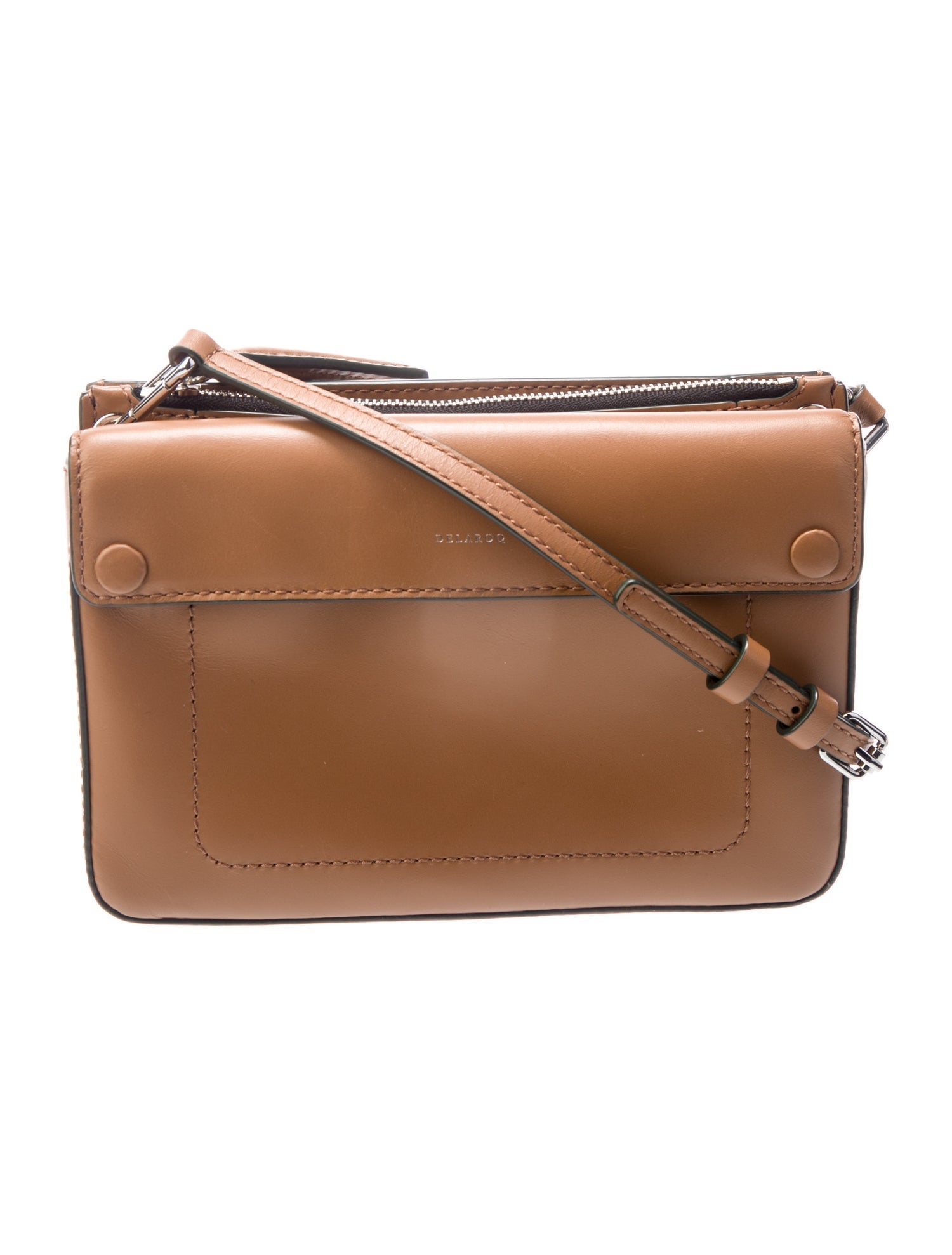 Delaroq Leather Crossbody Bag