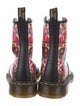 Dr. Martens x CBGB Leather Printed Combat Boots