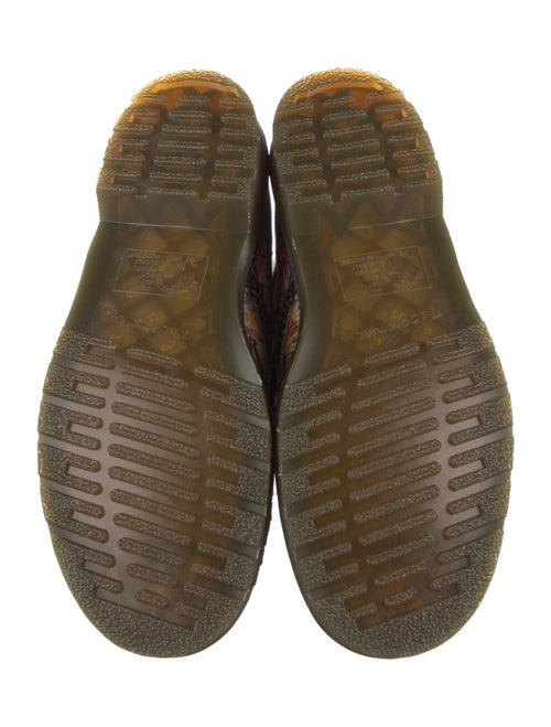 Dr. Martens x CBGB Leather Printed Combat Boots