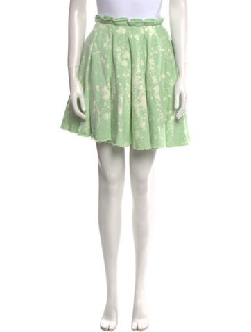 Dream Baby! Skirts Tie-Dye Print Mini Skirt S