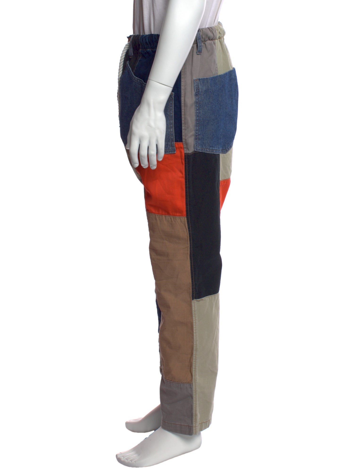 Dr. Collectors Colorblock Pattern Pants