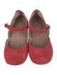 Daniela Gregis Suede Mary Jane Flats