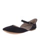 Daniela Gregis Velvet Mary Jane Flats