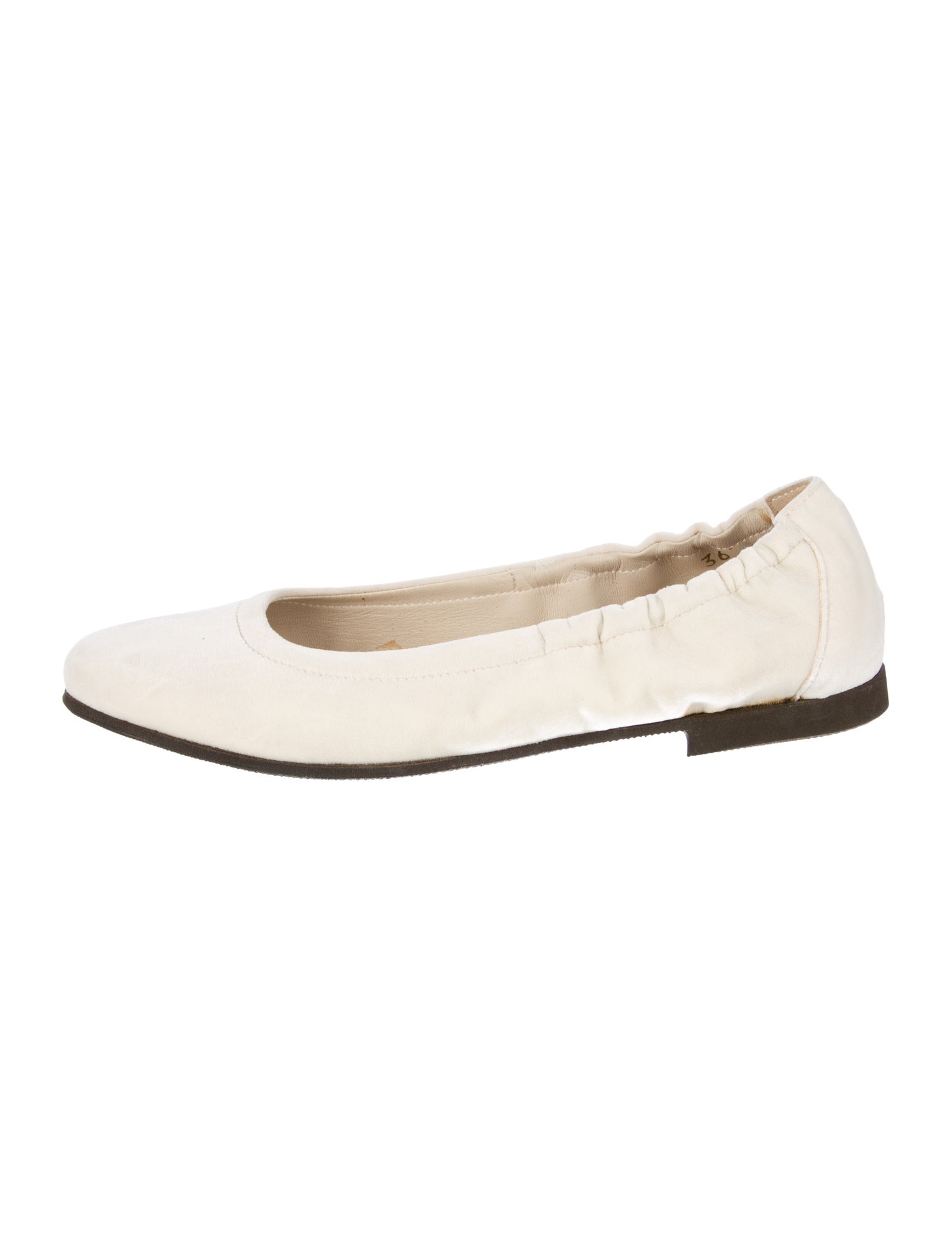 Daniela Gregis Velvet Ballet Flats