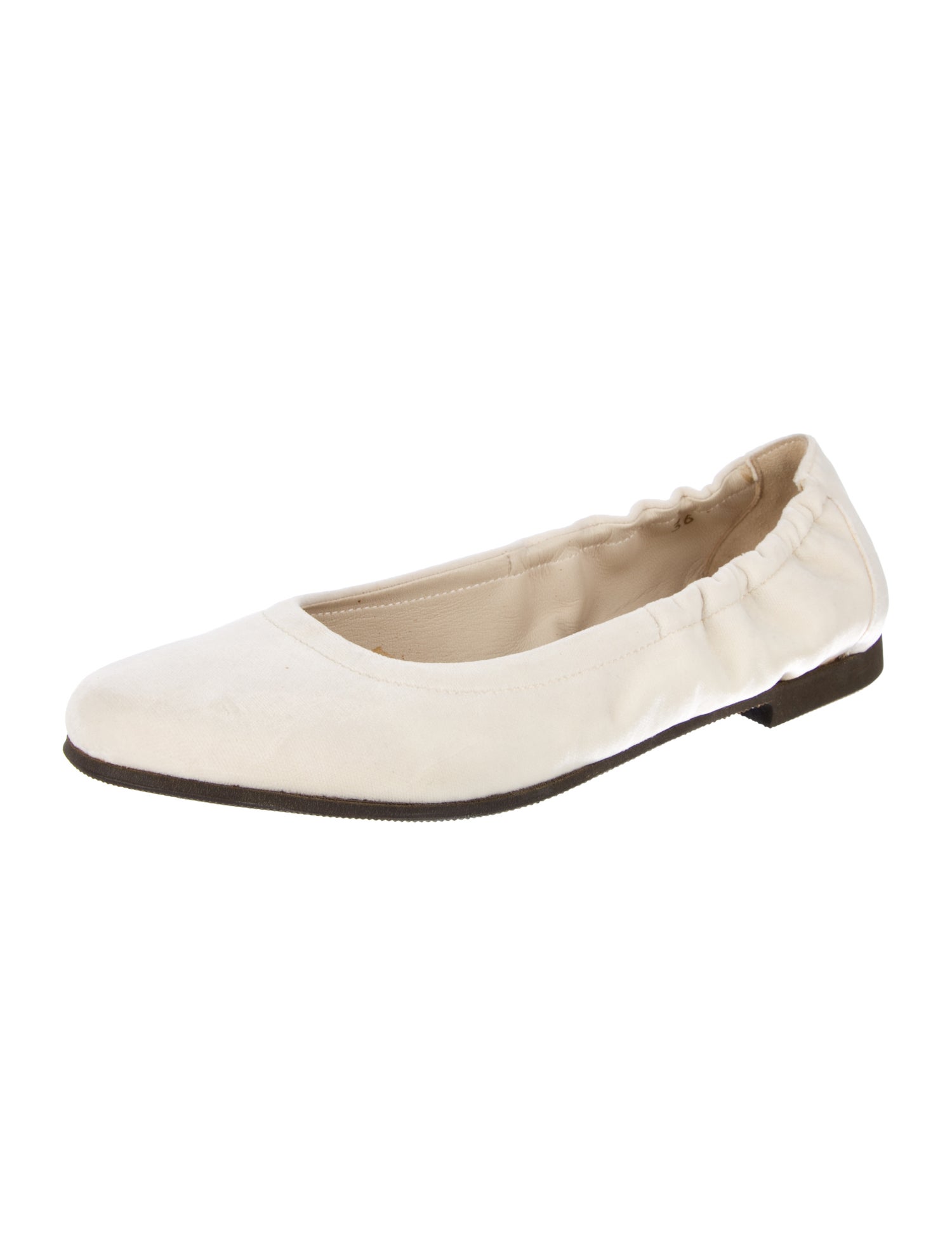 Daniela Gregis Velvet Ballet Flats