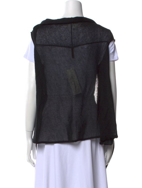 Daniela Gregis Linen Open Front Sweater